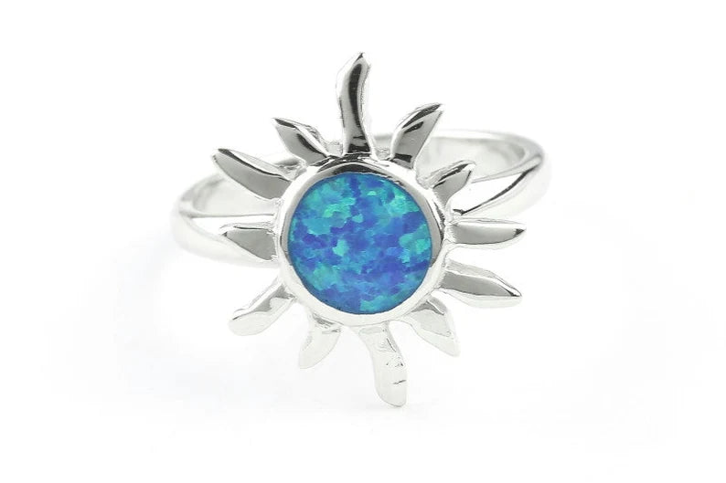 Solar Opal Ring