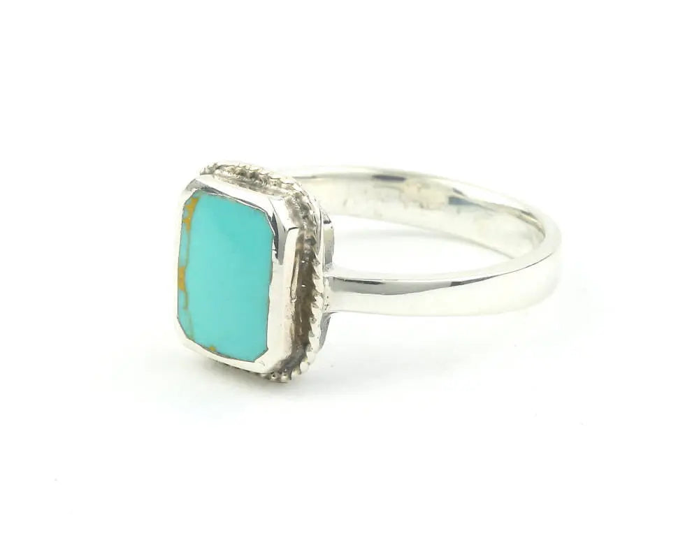 Summer Storm Turquoise Ring