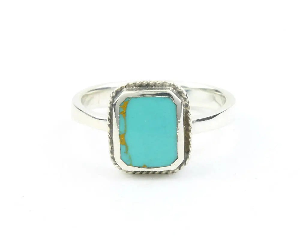 Summer Storm Turquoise Ring