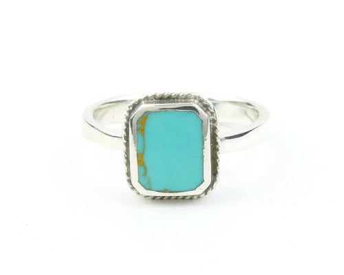 Summer Storm Turquoise Ring