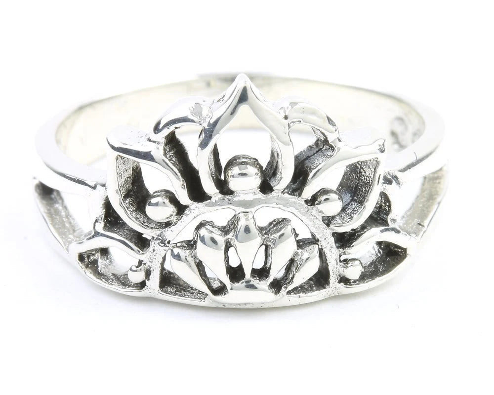 Rising Sun Mandala Ring