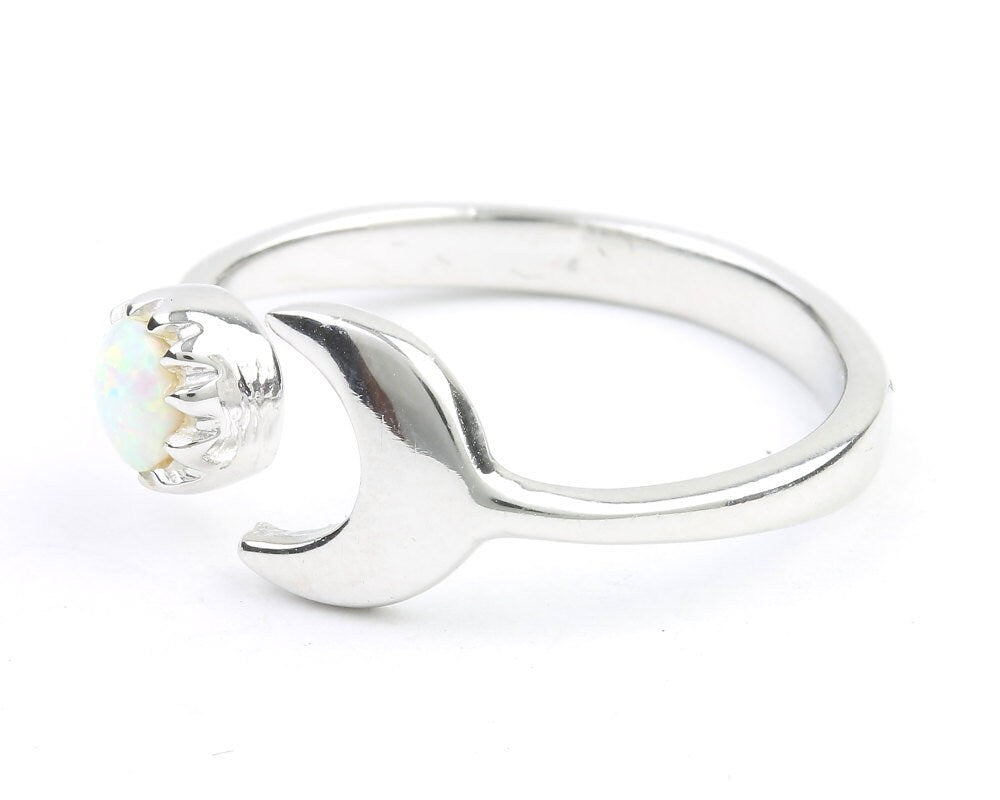 Moon Opal Ring