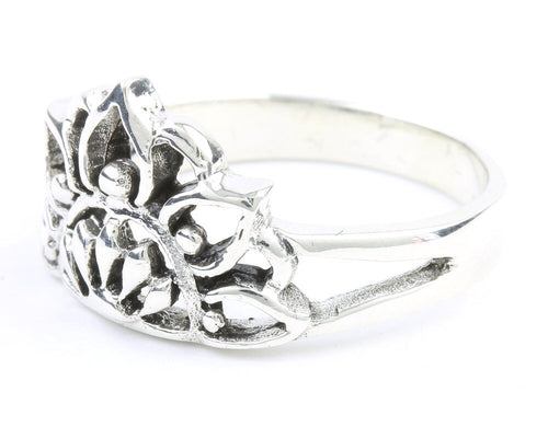 Rising Sun Mandala Ring