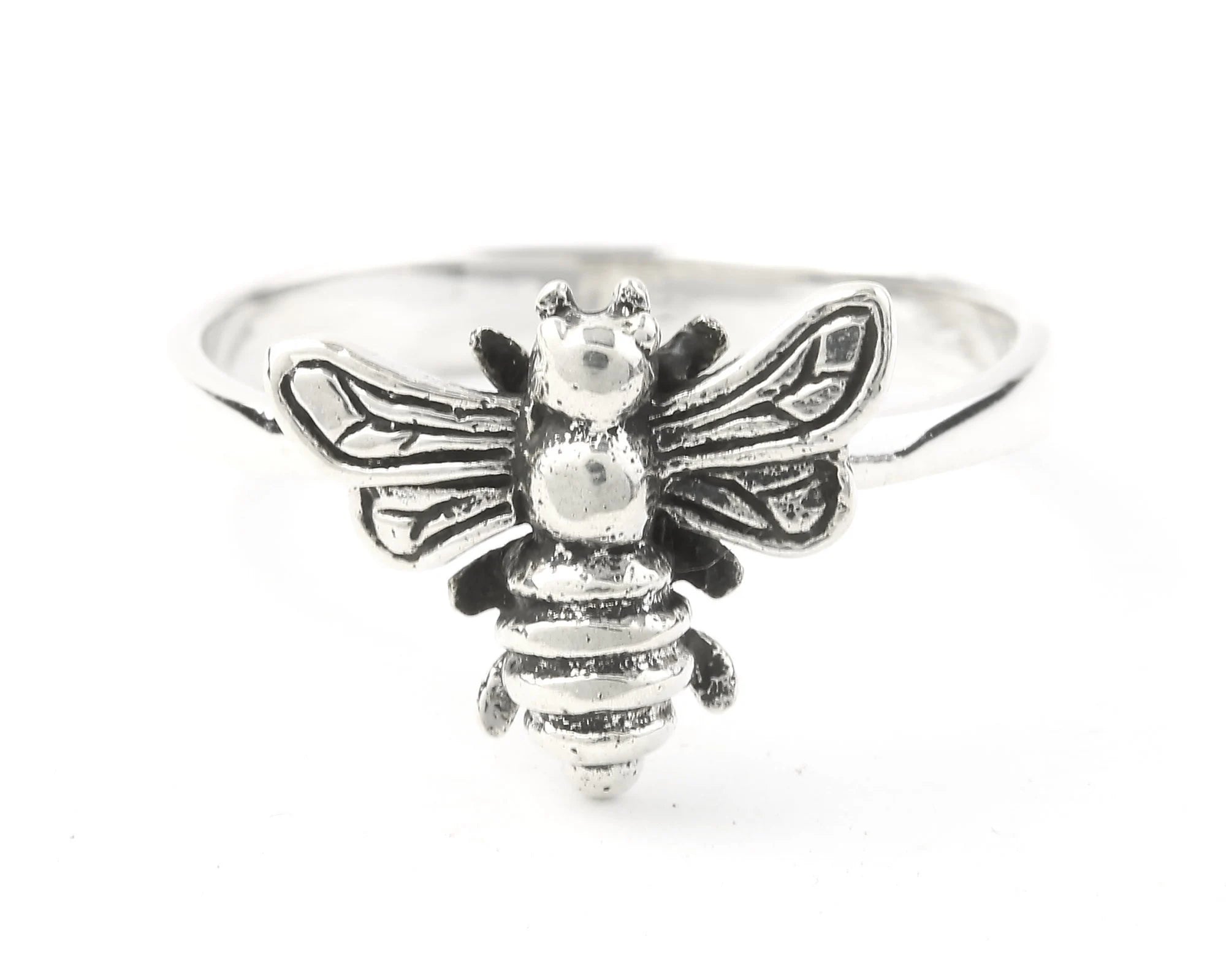 Solitaire Bee Ring