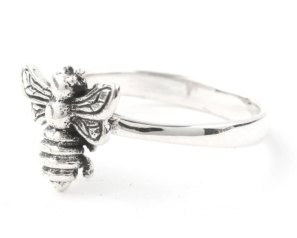 Solitaire Bee Ring