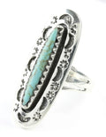 Rising Moon Turquoise Ring